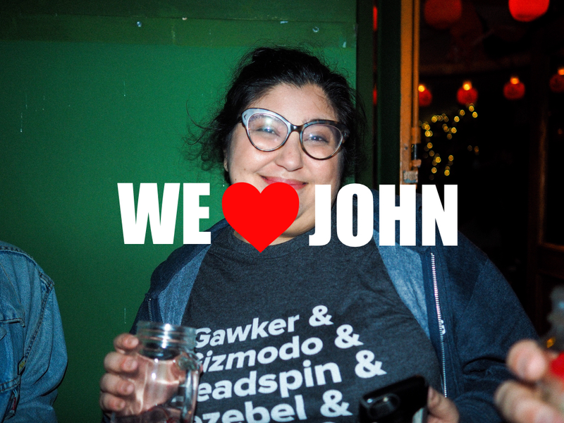 Illustration for article titled WE <3 JOHN